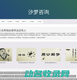 汐梦咨询服务